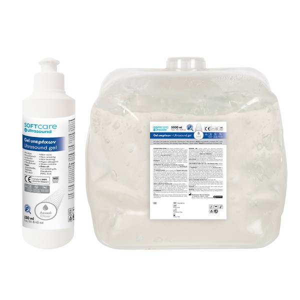Ζελέ υπερήχων Sonic gel διαφανές 5L αναλώσιμα κέντρα αισθητικής νοσοκομεία ιατρεία γυναικολόγοι φυσικοθεραπευτές