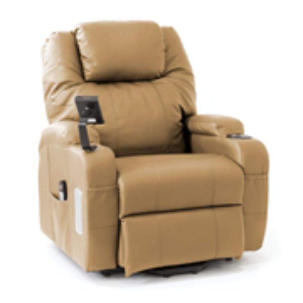 Ηλεκτρική Πολυθρόνα Ανύψωσης HORIZON της Vita Orthopaedics με μασάζ, θέρμανση, Bluetooth και LED, σε τέσσερα χρώματα.