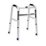 Περιπατητήρας πτυσσόμενος σπαστός αλουμινίου της Vita Orthopaedics με ανατομικές λαβές και αντιολισθητικές τάπες