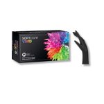 Εξεταστικά γάντια Μαύρα Soft Care Vivid Νιτριλίου 100τμχ αναλώσιμα ιατρείων αισθητικοί