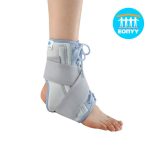 Νάρθηκας αστραγάλου Well-Care με κορδόνια και μπανέλες – ιδανικός για διάστρεμμα, κακώσεις και στήριξη ποδοκνημικής.