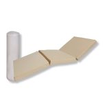 Πολύσπαστο στρώμα αφρολέξ Economic 25D με υφασμάτινο κάλυμμα φερμουάρ, ιδανικό για κατ’ οίκον φροντίδα και νοσηλεία σε κλίνες.