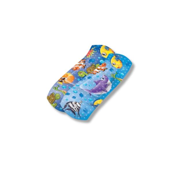 Megaplast Ocean Παιδικά Αυτοκόλλητα Επιθέματα 20τμχ 6x2cm παιδιά μικροτραυματισμοί (1)